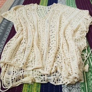 Boho swimsuit cover up (DONATING SOON)